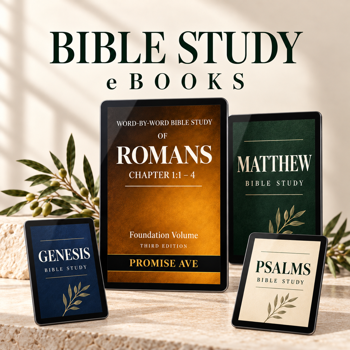 BIBLE STUDY BOOKS (EBOOKS)