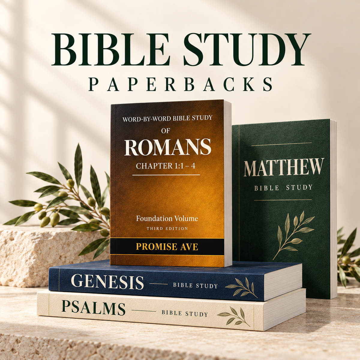 BIBLE STUDY BOOKS (PAPERBACK)